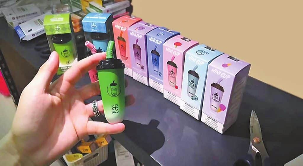 電子煙奶茶杯