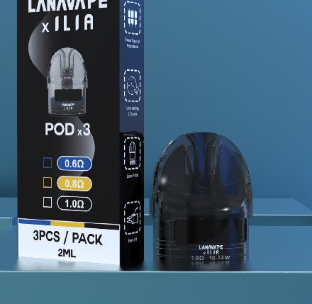 LANA 拉娜側註油主機套裝 空倉替換彈 0.6Ω 0.8Ω 1.0Ω|原廠正品 阻值可選 LANA 拉娜 側註油主機 專用空倉替換彈 0.6Ω 0.8Ω 1.0Ω