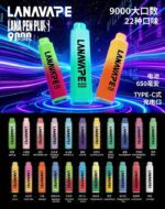 LANA 拉娜 9000 Puffs 一次性電子煙｜多款熱門口味